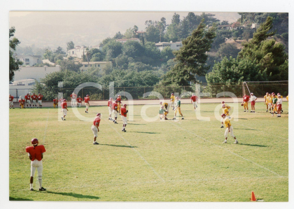 1990 GLENDALE - FOOTBALL Workout of GLENDALE College team *Foto 15x10 cm (19)