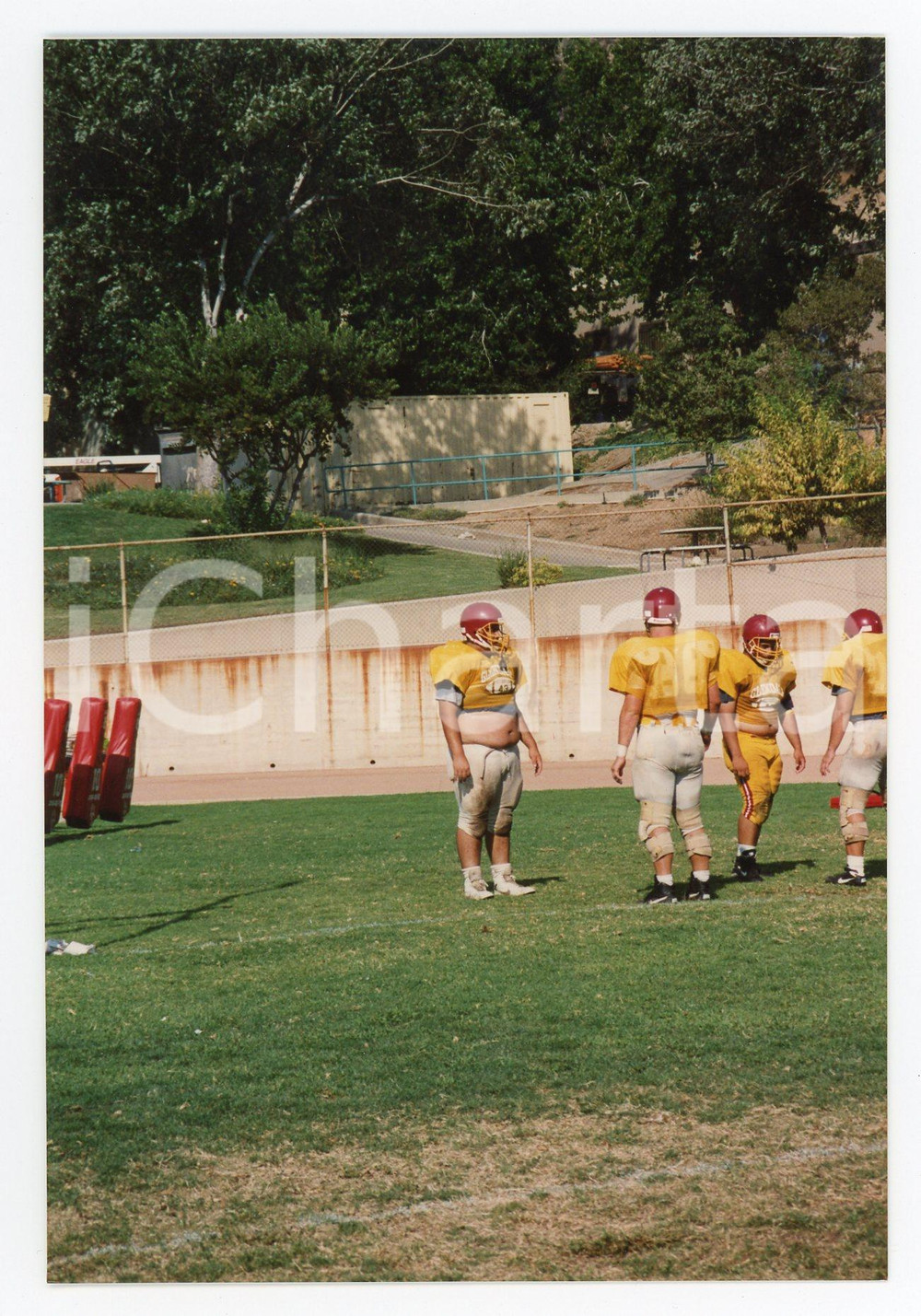 1990 GLENDALE - FOOTBALL Workout of GLENDALE College team *Foto 10x15 cm (20)