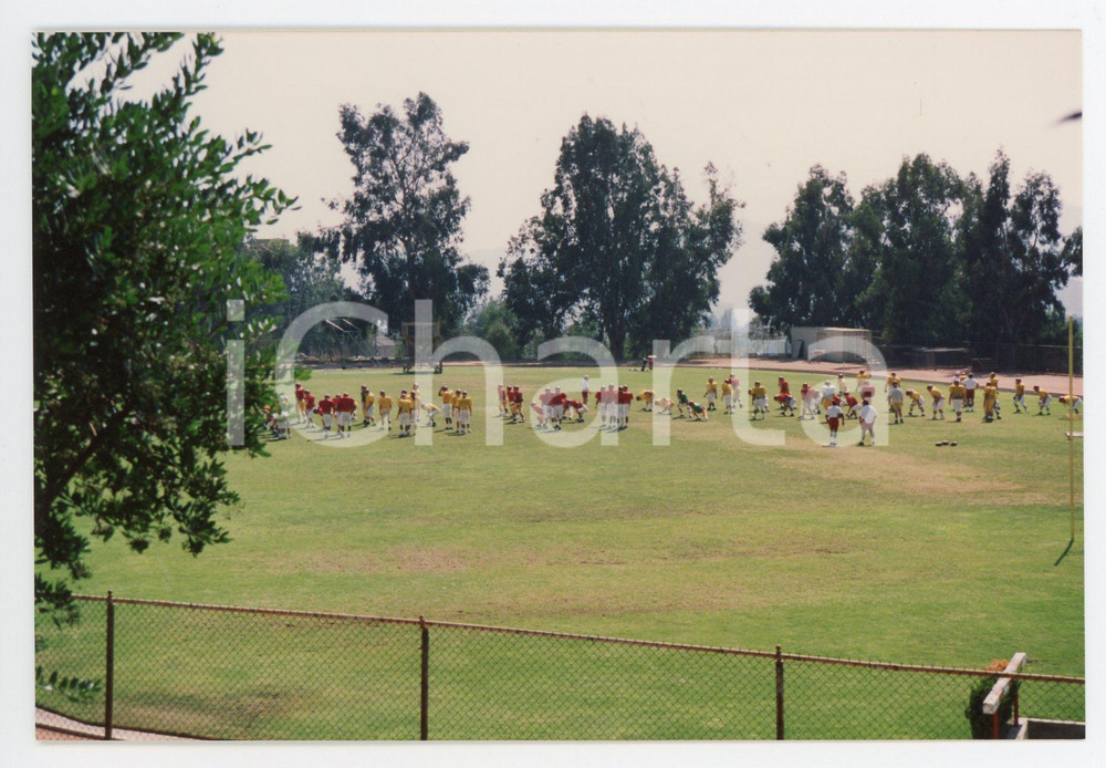 1990 GLENDALE - FOOTBALL Workout of GLENDALE College team *Foto 15x10 cm (26)