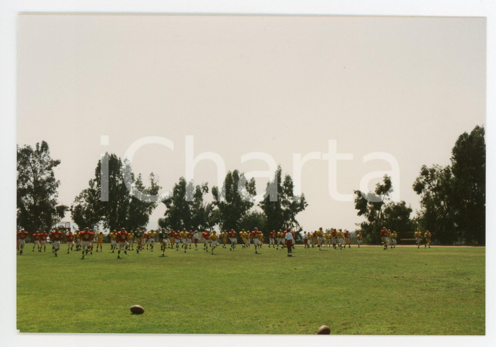 1990 GLENDALE - FOOTBALL Workout of GLENDALE College team *Foto 15x10 cm (27)