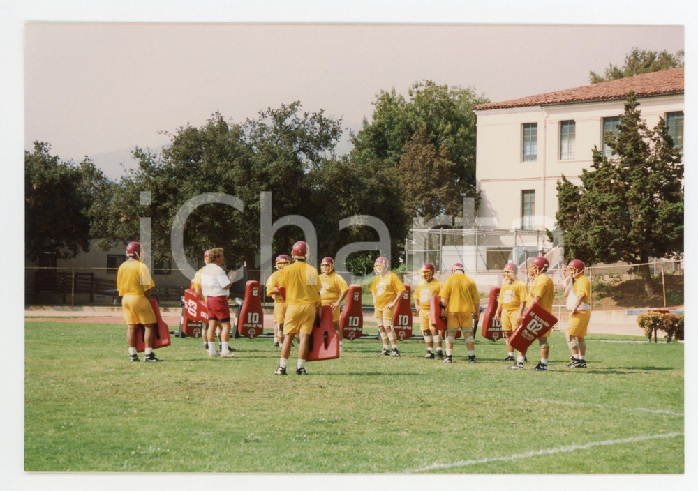1990 GLENDALE - FOOTBALL Workout of GLENDALE College team *Foto 15x10 cm (28)