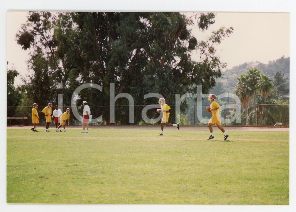 1990 GLENDALE - FOOTBALL Workout of GLENDALE College team *Foto 15x10 cm (29)