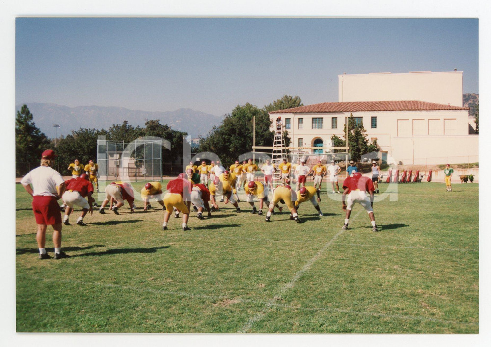 1990 GLENDALE - FOOTBALL Workout of GLENDALE College team *Foto 15x10 cm (30)