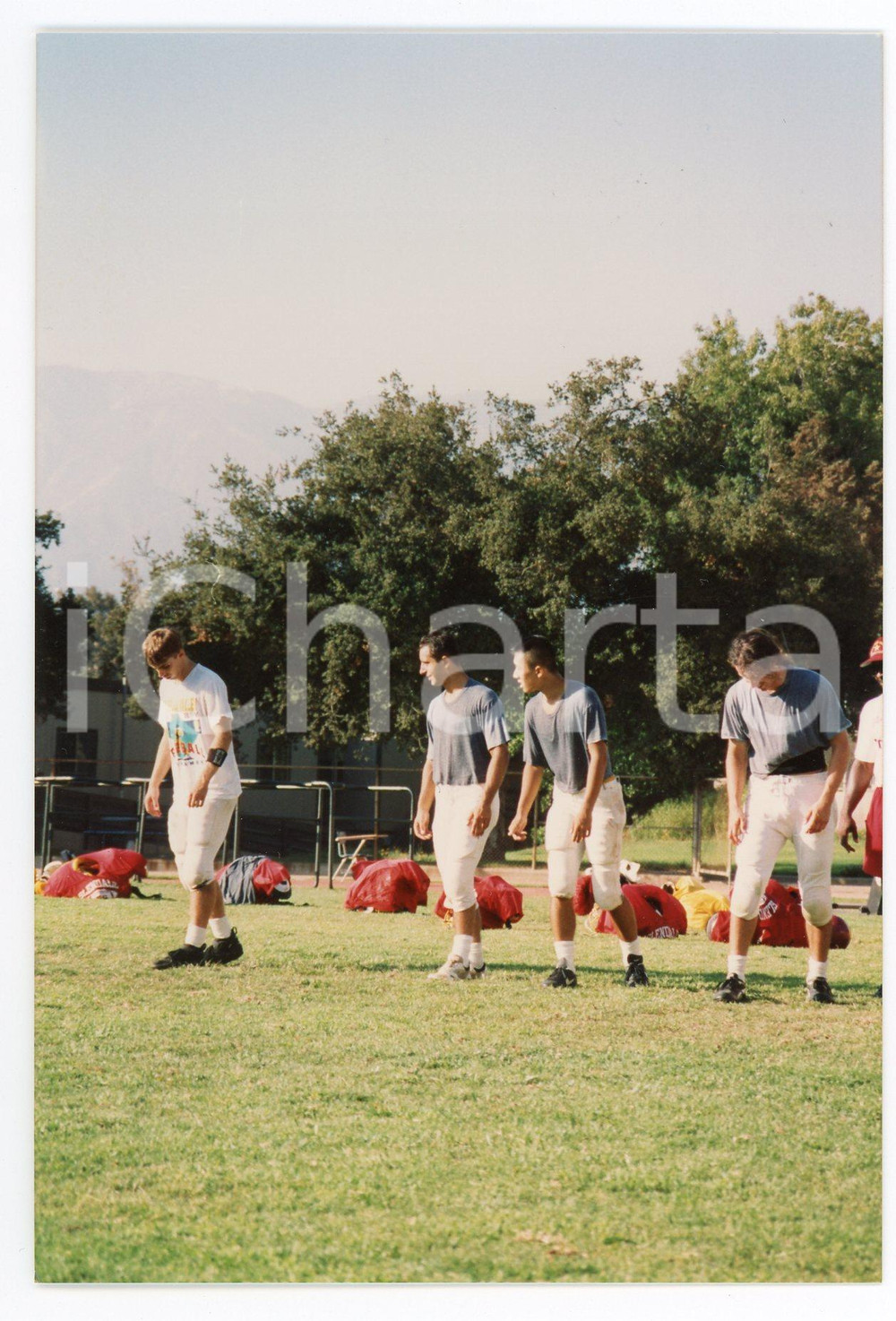 1990 GLENDALE - FOOTBALL Workout of GLENDALE College team *Foto 10x15 cm (33)