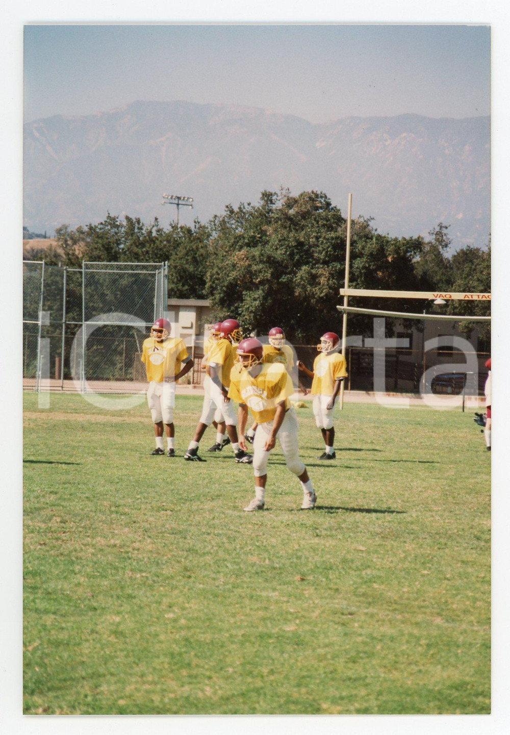 1990 GLENDALE - FOOTBALL Workout of GLENDALE College team *Foto 10x15 cm (34)
