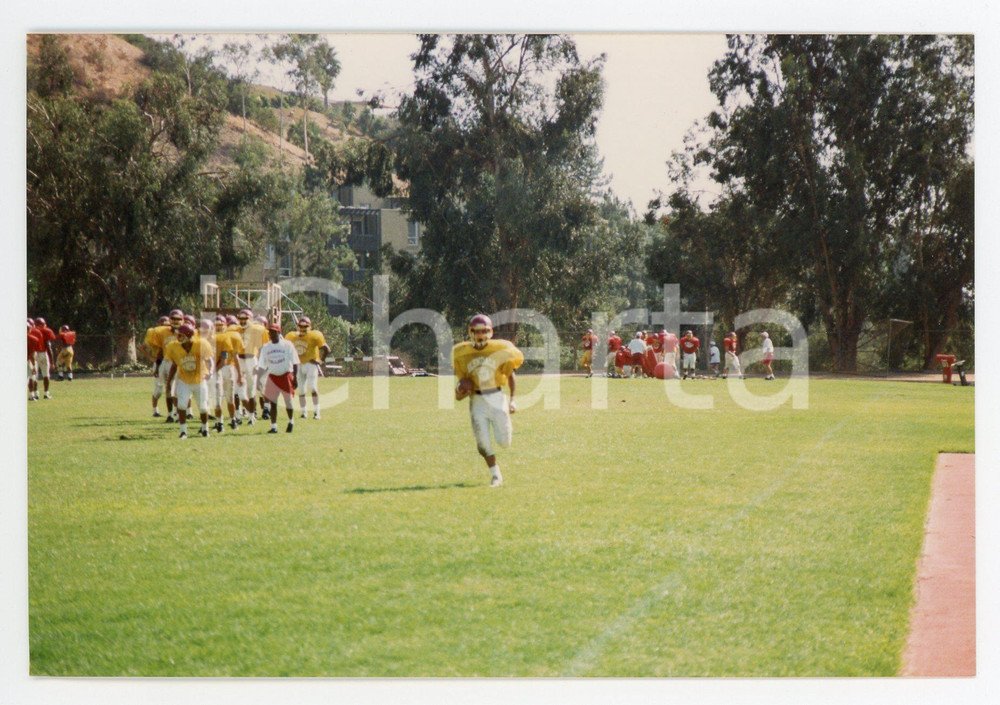 1990 GLENDALE - FOOTBALL Workout of GLENDALE College team *Foto 15x10 cm (39)