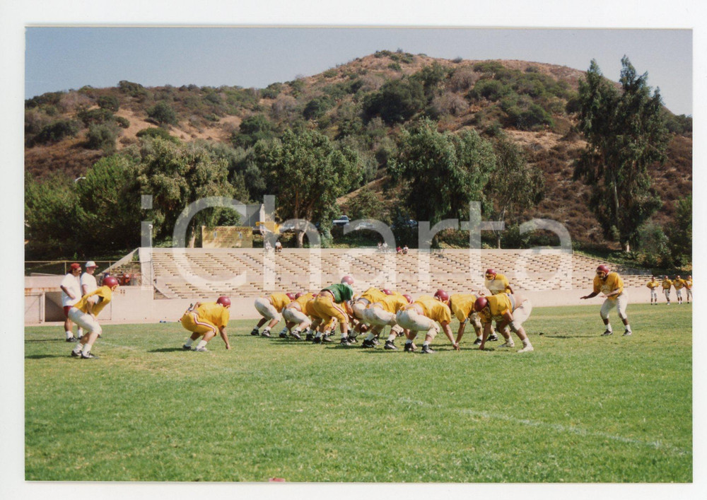 1990 GLENDALE - FOOTBALL Workout of GLENDALE College team *Foto 15x10 cm (41)