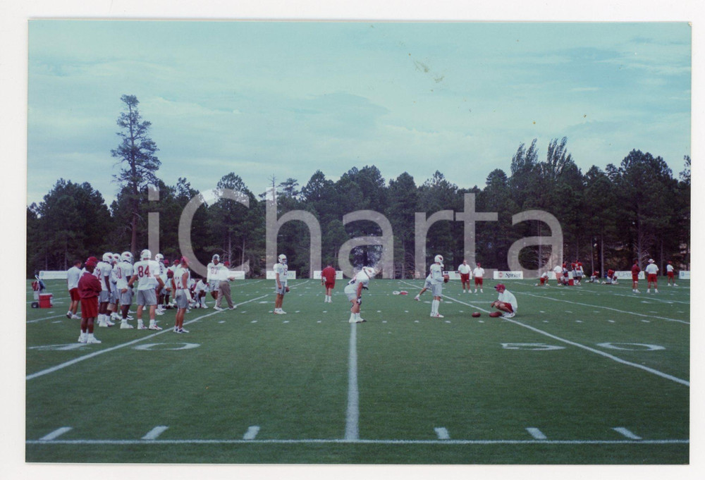 1990 USA - NFL Phoenix CARDINALS Training camp *Foto 15x10 cm