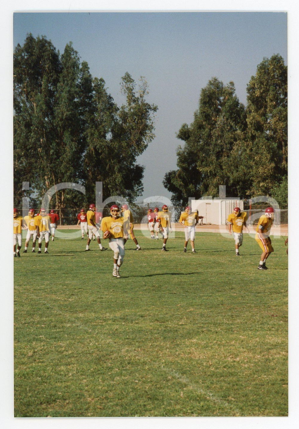 1990 GLENDALE - FOOTBALL Workout of GLENDALE College team *Foto 10x15 cm (49)