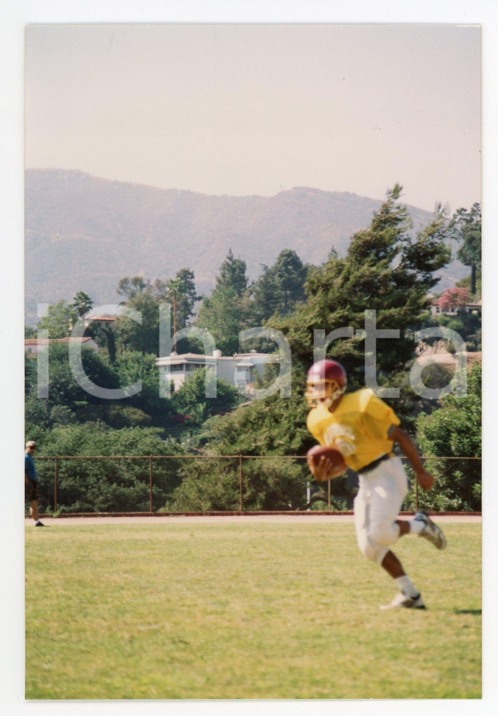 1990 GLENDALE - FOOTBALL Workout of GLENDALE College team *Foto 10x15 cm (75)