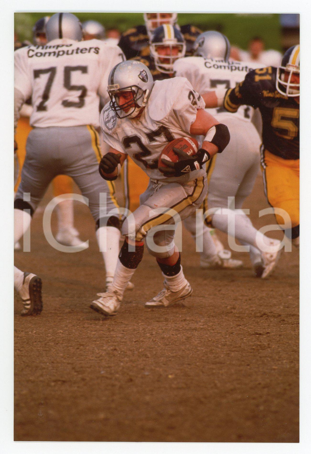 1987 MODENA - FOOTBALL FALCHI Modena vs FROGS Legnano *Foto 10x15 cm (3)