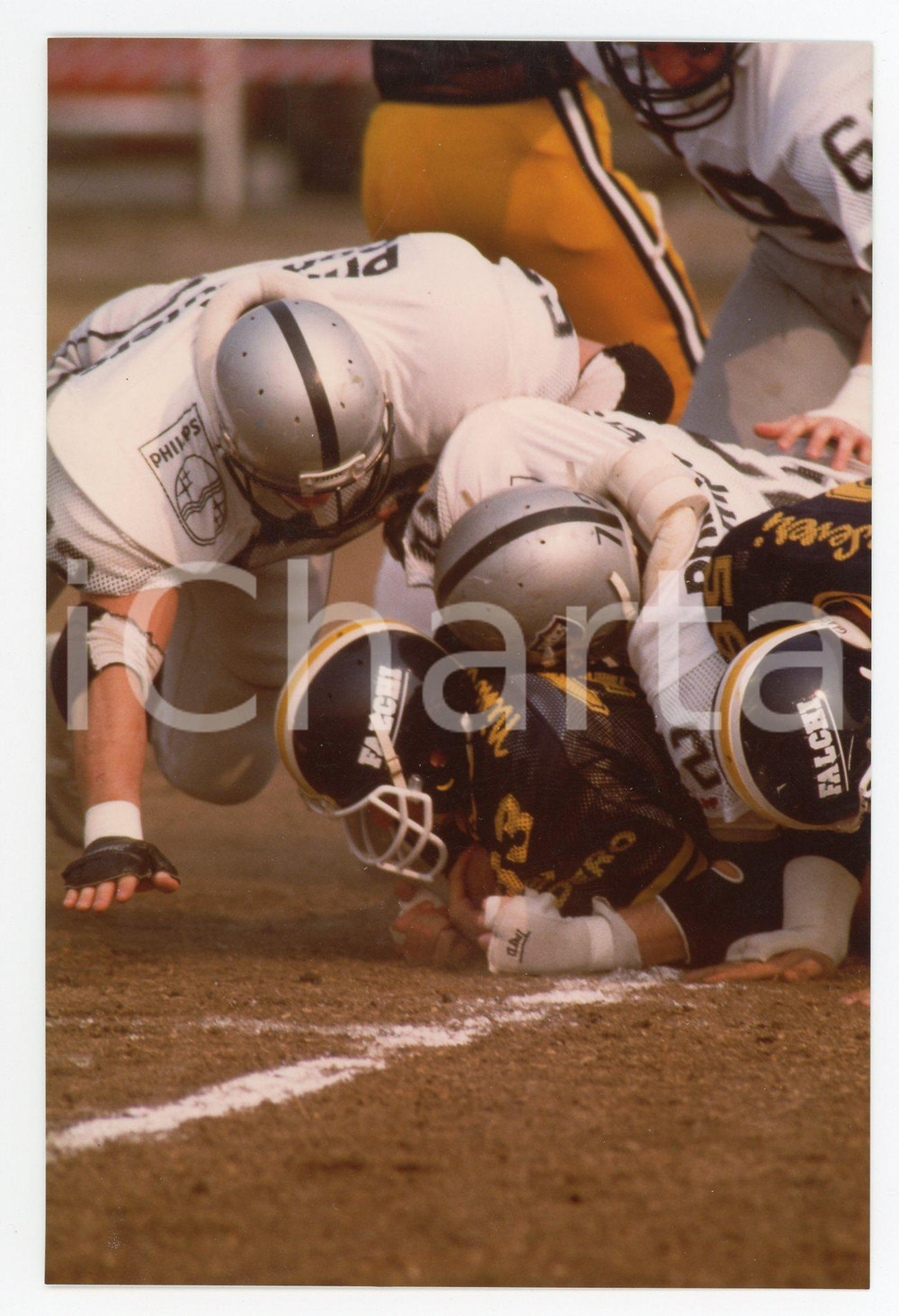1987 MODENA - FOOTBALL FALCHI Modena vs FROGS Legnano *Foto 10x15 cm (5)