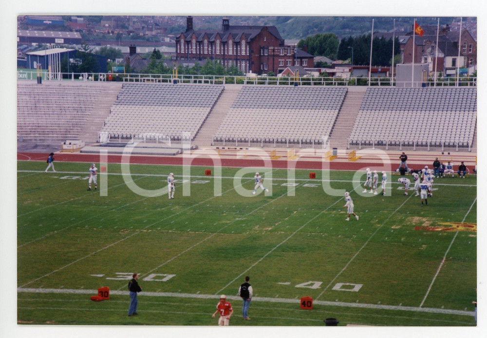 1995 SHEFFIELD - AFLE Great Britain SPARTANS vs LIONS Bergamo *Foto 15x10 cm 10