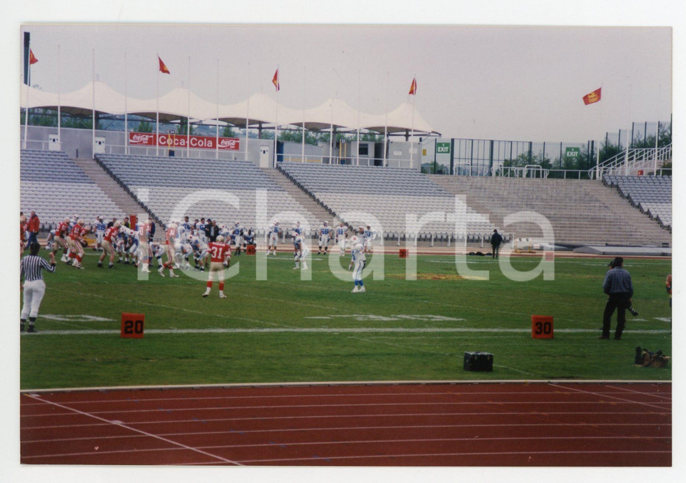 1995 SHEFFIELD - AFLE Great Britain SPARTANS vs LIONS Bergamo *Foto 15x10 cm 11
