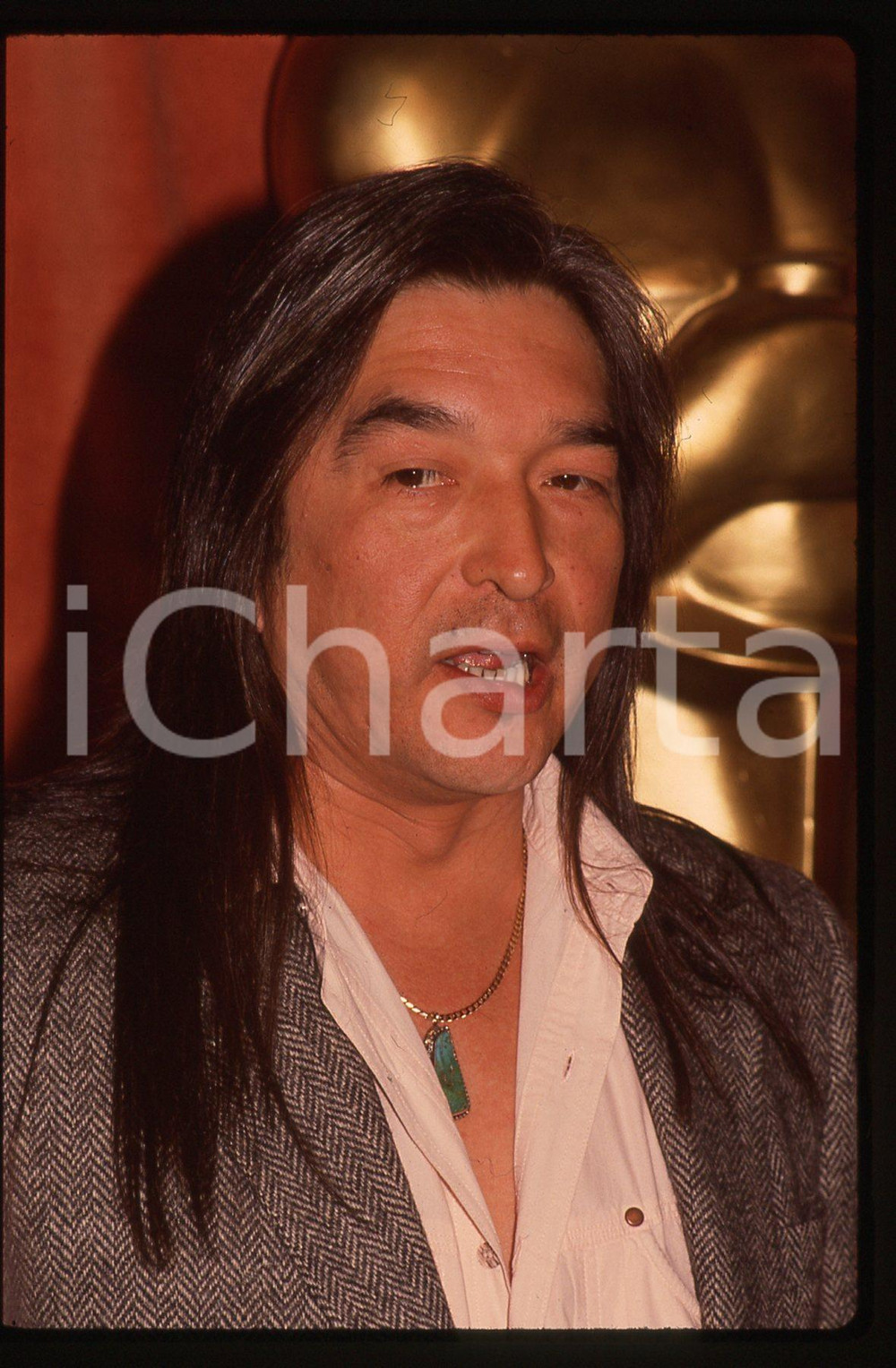 35mm vintage slide* 1991 ACADEMY AWARDS - Graham GREENE Ritratto dell'attore