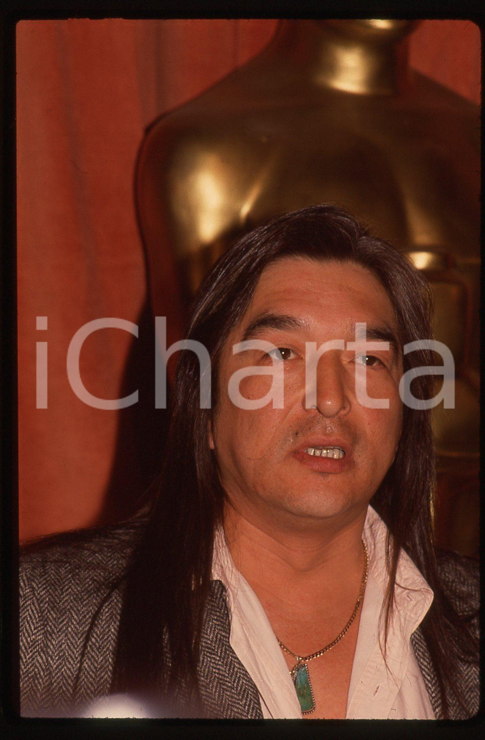 35mm vintage slide* 1991 ACADEMY AWARDS - Graham GREENE Ritratto dell'attore (2)