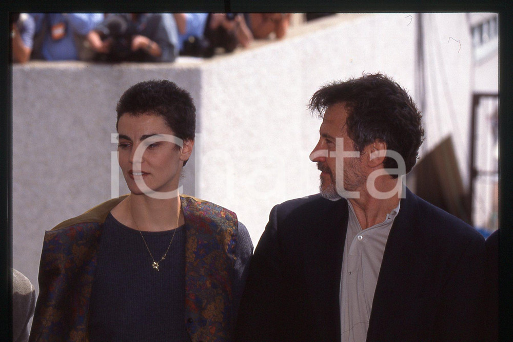 35mm vintage slide* 1995 FESTIVAL CANNES - Harvey KEITEL Maya MORGENSTERN (8)
