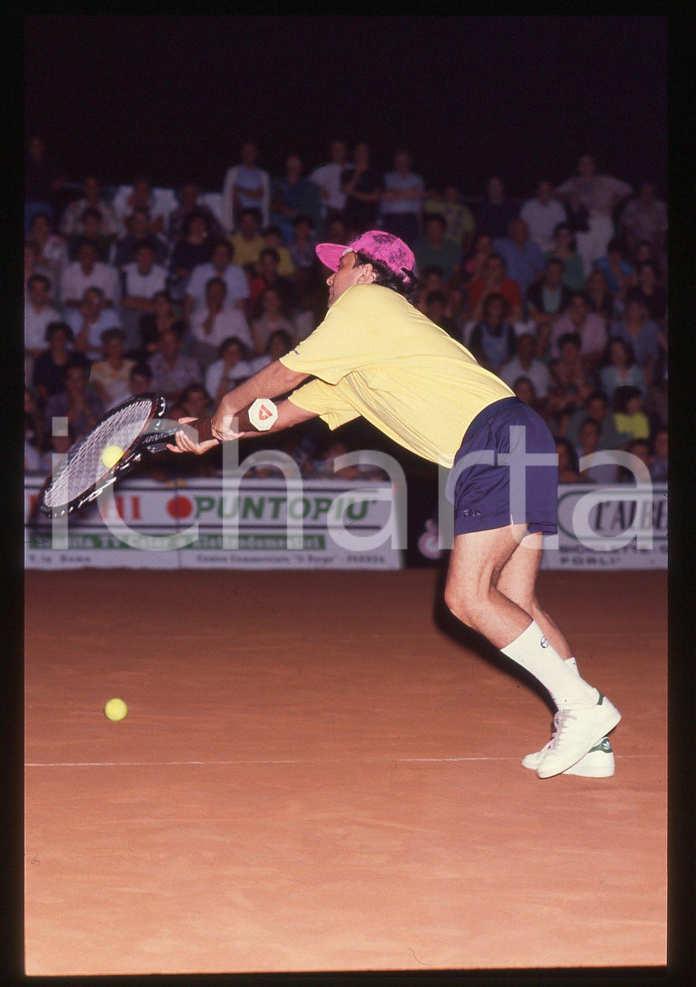 35mm vintage slide* 1992 CERVIA Piero CHIAMBRETTI - Torneo vip tennis