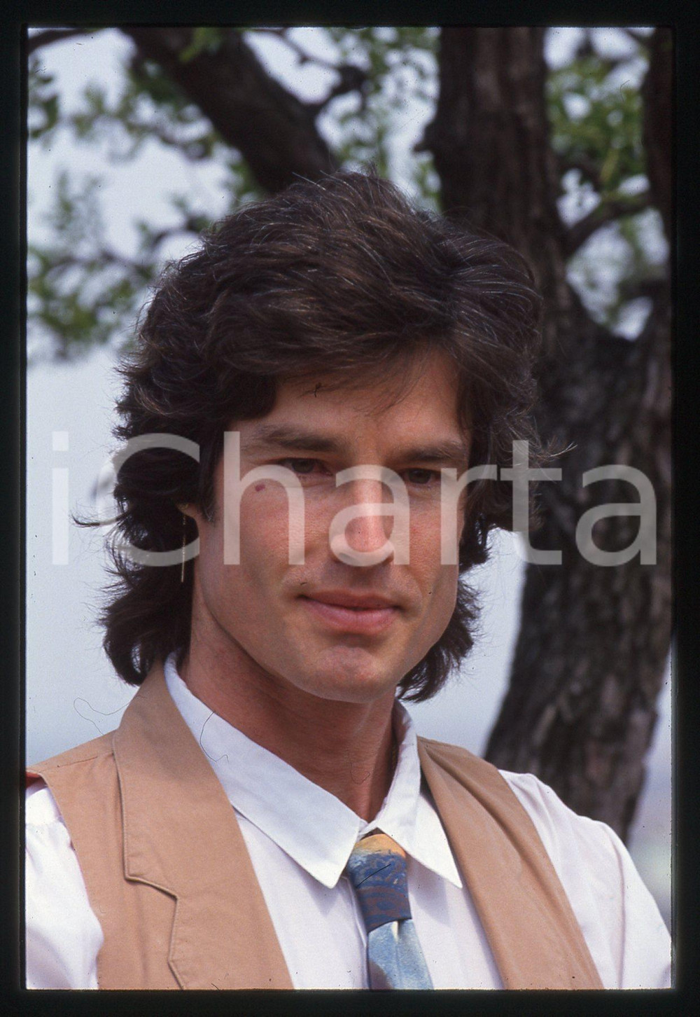 35mm vintage slide*1990ca COSTUME Ronn MOSS Ritratto dell'attore di BEAUTIFUL 2
