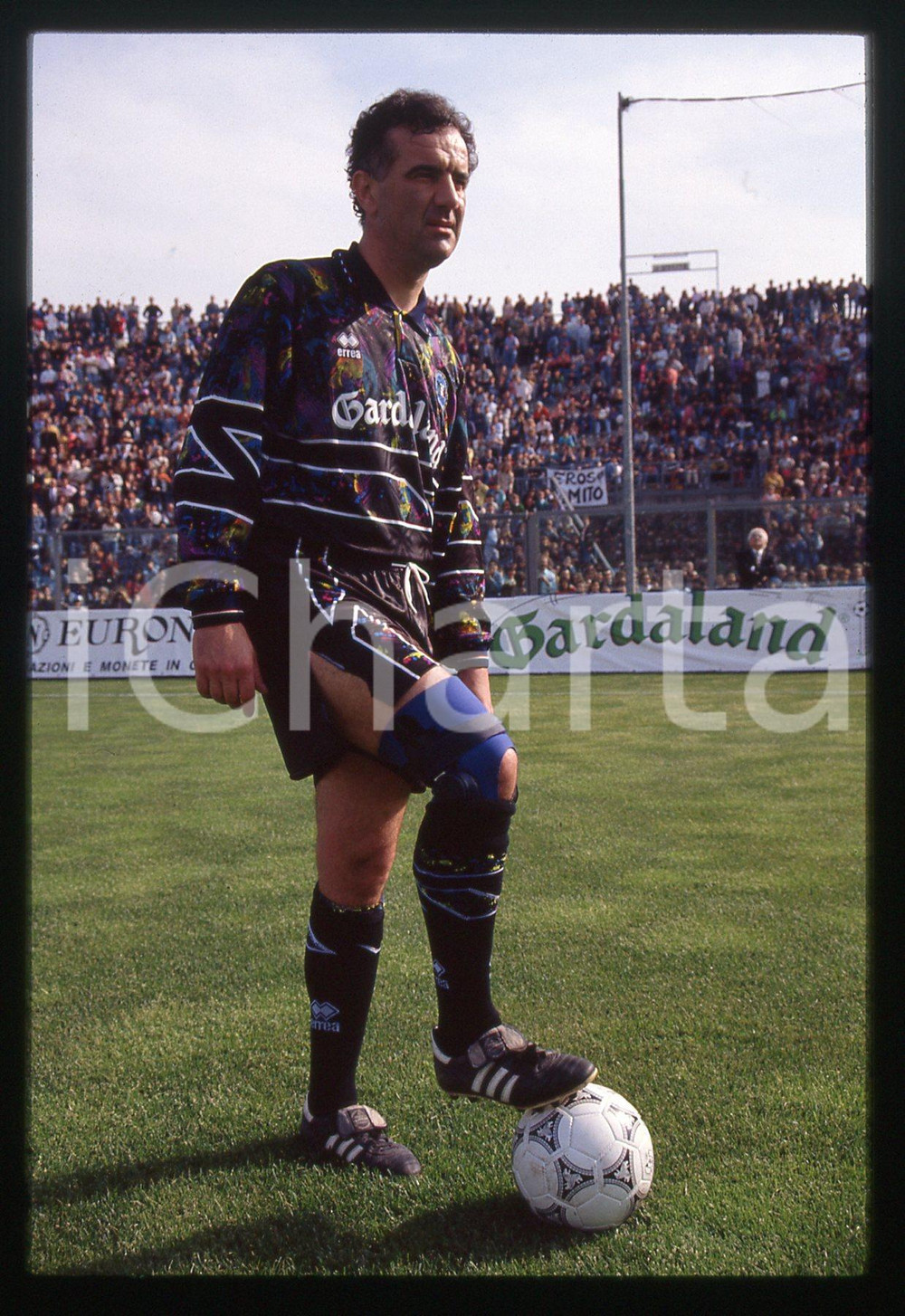35mm vintage slide* 1995 ca BERGAMO CALCIO - Gene GNOCCHI Nazionale ATTORI (2)