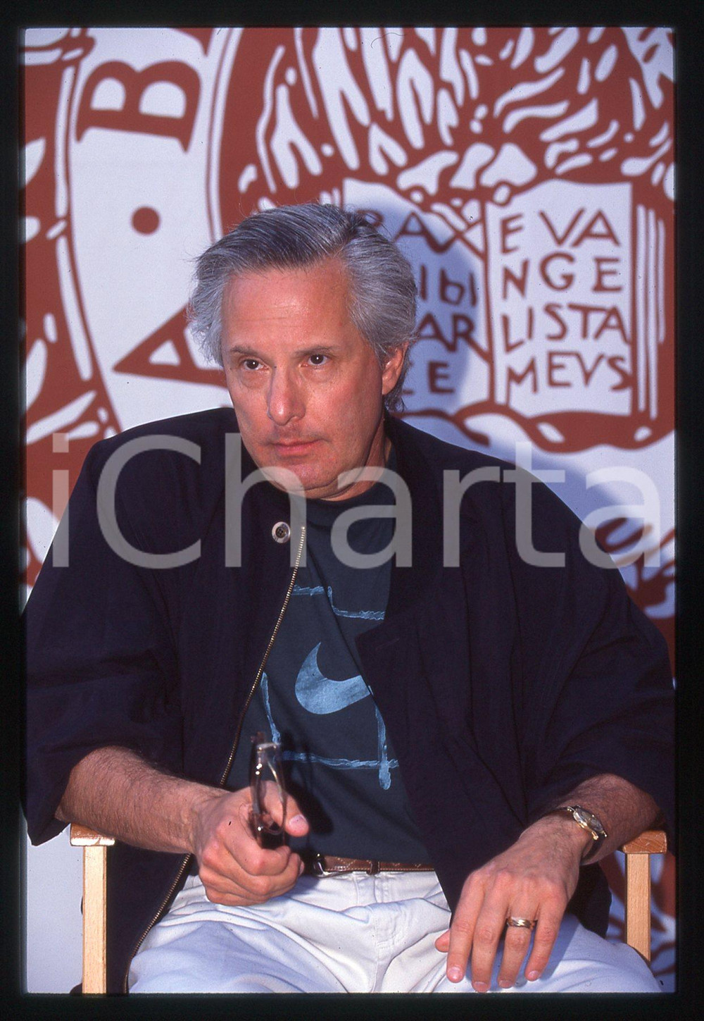 35mm vintage slide* 1995 FESTIVAL VENEZIA William FRIEDKIN Ritratto regista (4)