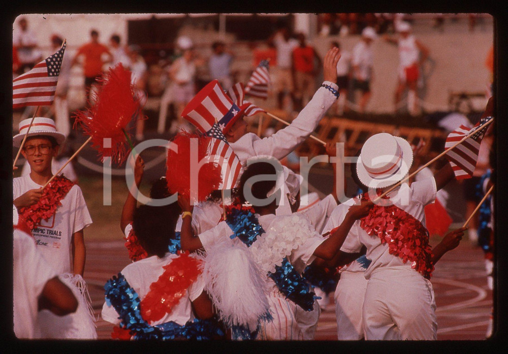 35mm vintage slide* 1988 INDIANAPOLIS - US Olympic Trials - Opening Ceremony