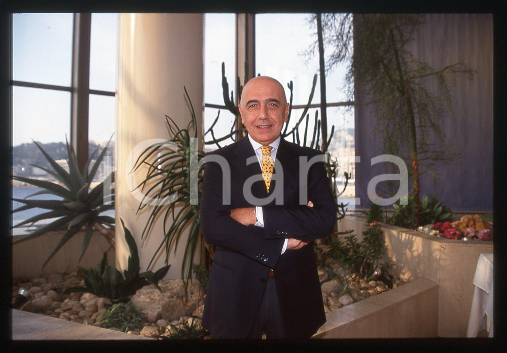 35mm vintage slide* 1995ca CALCIO Adriano GALLIANI Ritratto dirigente AC MILAN 5
