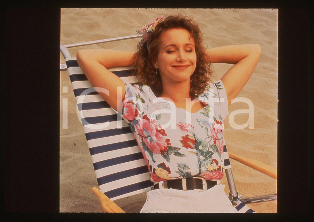 35mm vintage slide* 1995 ca COSTUME - Gabrielle CARTERIS Ritratto dell'attrice 2
