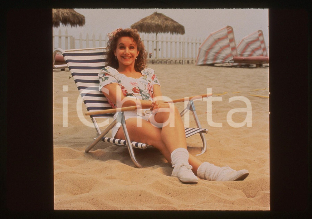 35mm vintage slide* 1995 ca COSTUME - Gabrielle CARTERIS Ritratto dell'attrice 3