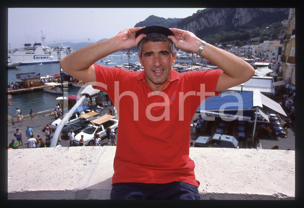 35mm vintage slide* 1999 CAPRI - Pier Ferdinando CASINI Ritratto del politico 4