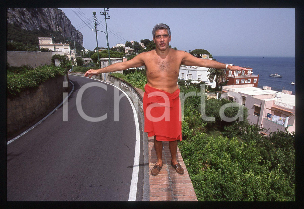 35mm vintage slide* 1999 CAPRI Pier Ferdinando CASINI Ritratto del politico 5