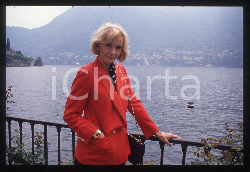 35mm vintage slide* 1990 CERNOBBIO VILLA D'ESTE - Eva Marie SAINT Ritratto 
