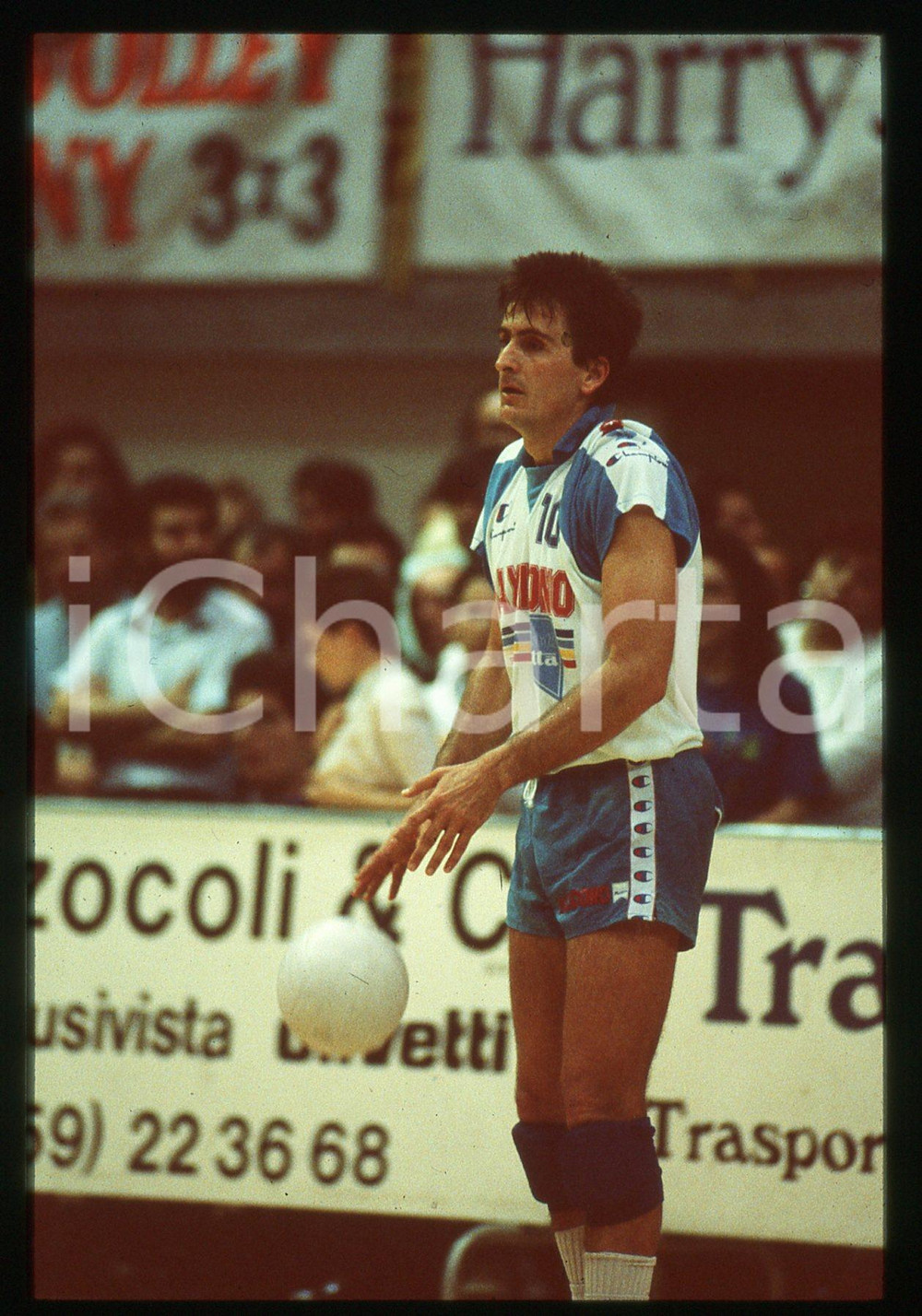 35mm vintage slide* 1990 ca PALLAVOLO - MAXICONO PARMA Douglas Scott DVORAK