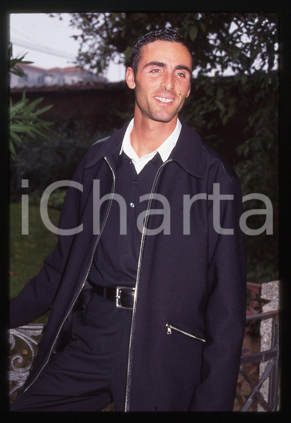 35mm vintage slide* 1995 ca COSTUME - Gennaro DI NAPOLI Ritratto mezzofondista 7
