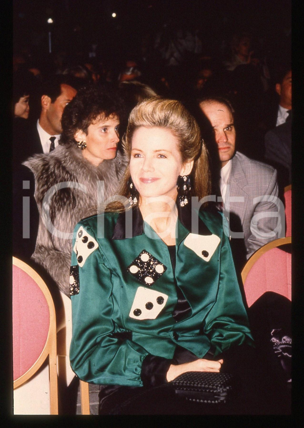 35mm vintage slide* 1990 ATLANTIC CITY Opening TRUMP TAJ MAHAL Blaine TRUMP