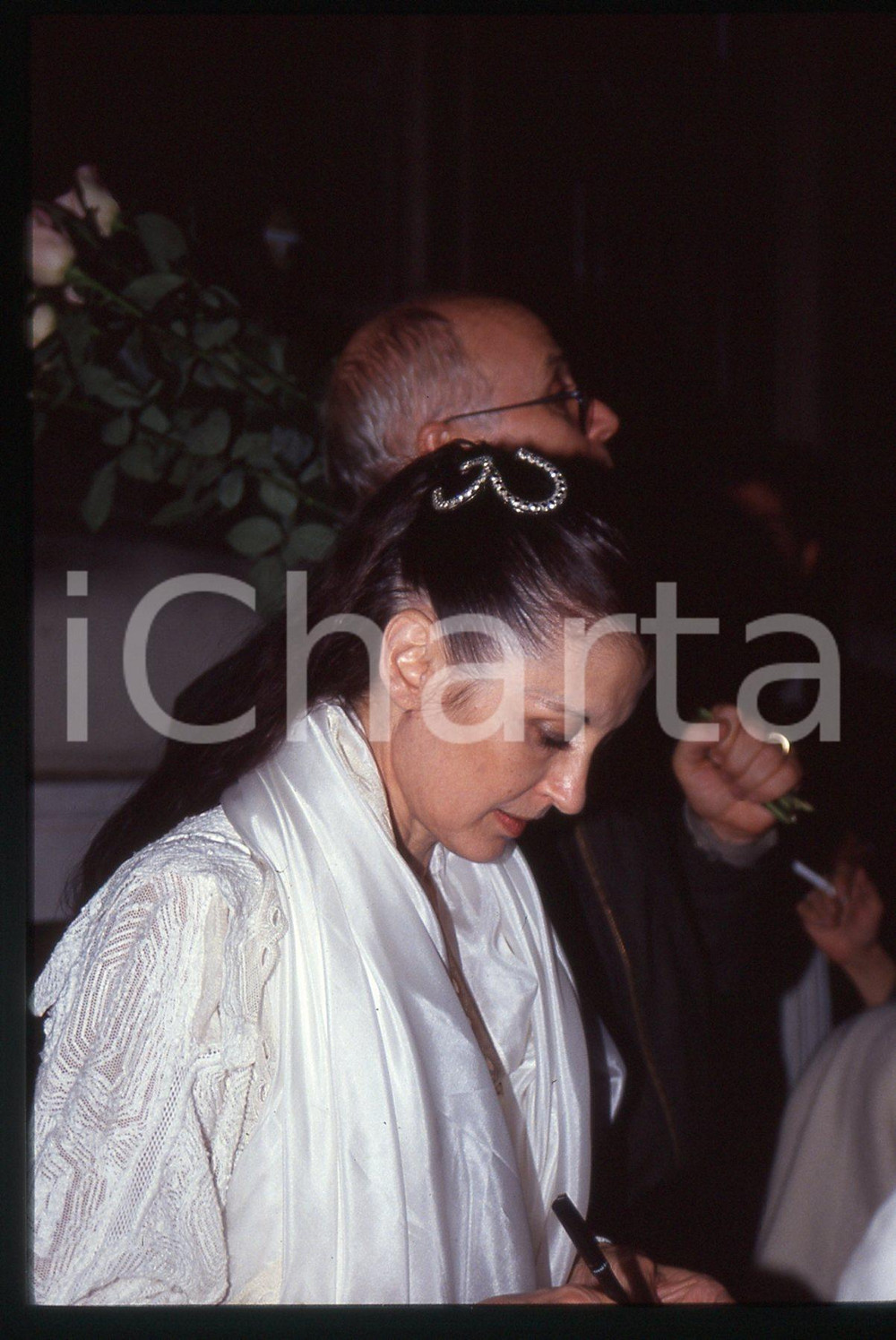 35mm vintage slide* 1990ca MILANO Notte TELEGATTI Carla FRACCI Beppe MENEGATTI 2