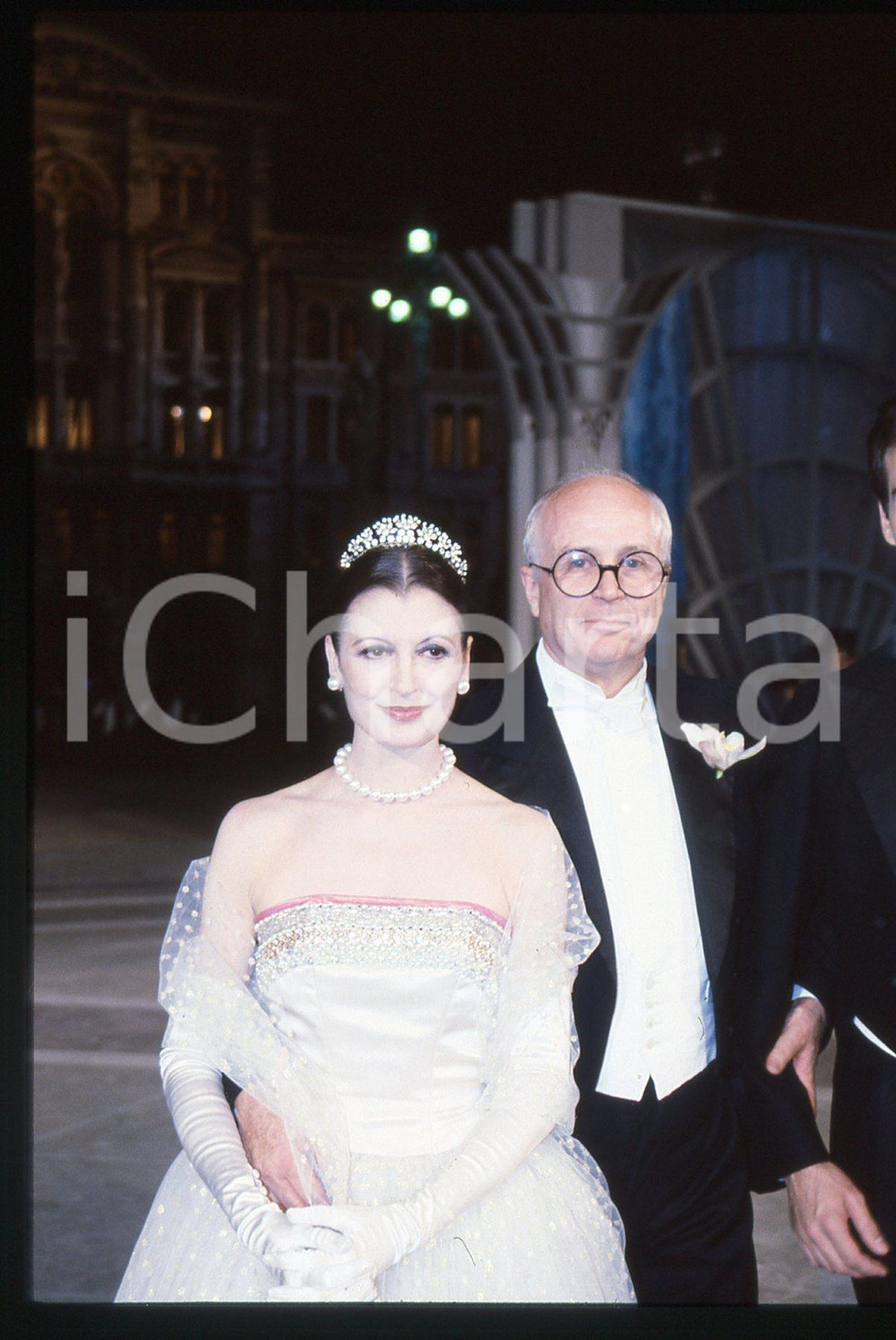 35mm vintage slide* 1995 ca COSTUME - Carla FRACCI e Beppe MENEGATTI