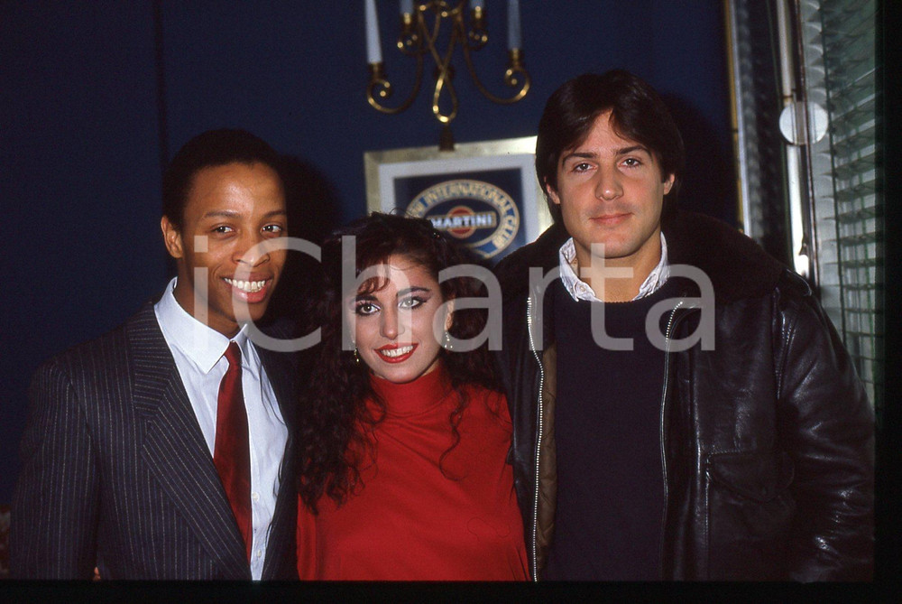 35mm vintage slide* 1984 MILANO Tom HOOKER Patricia MOORE Russell RUSSELL (6)