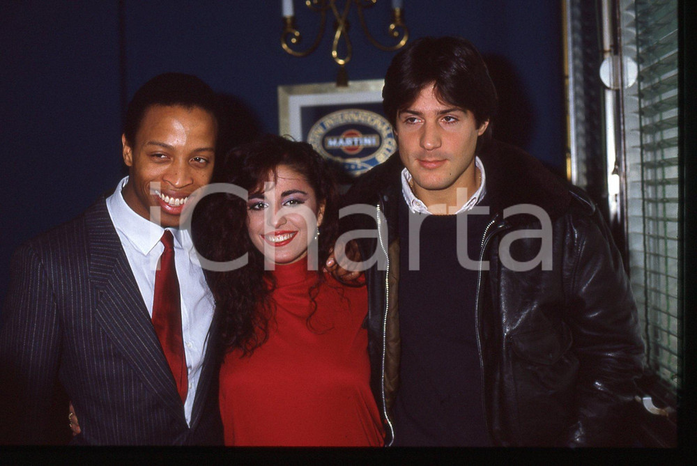 35mm vintage slide* 1984 MILANO Tom HOOKER Patricia MOORE Russell RUSSELL (7)