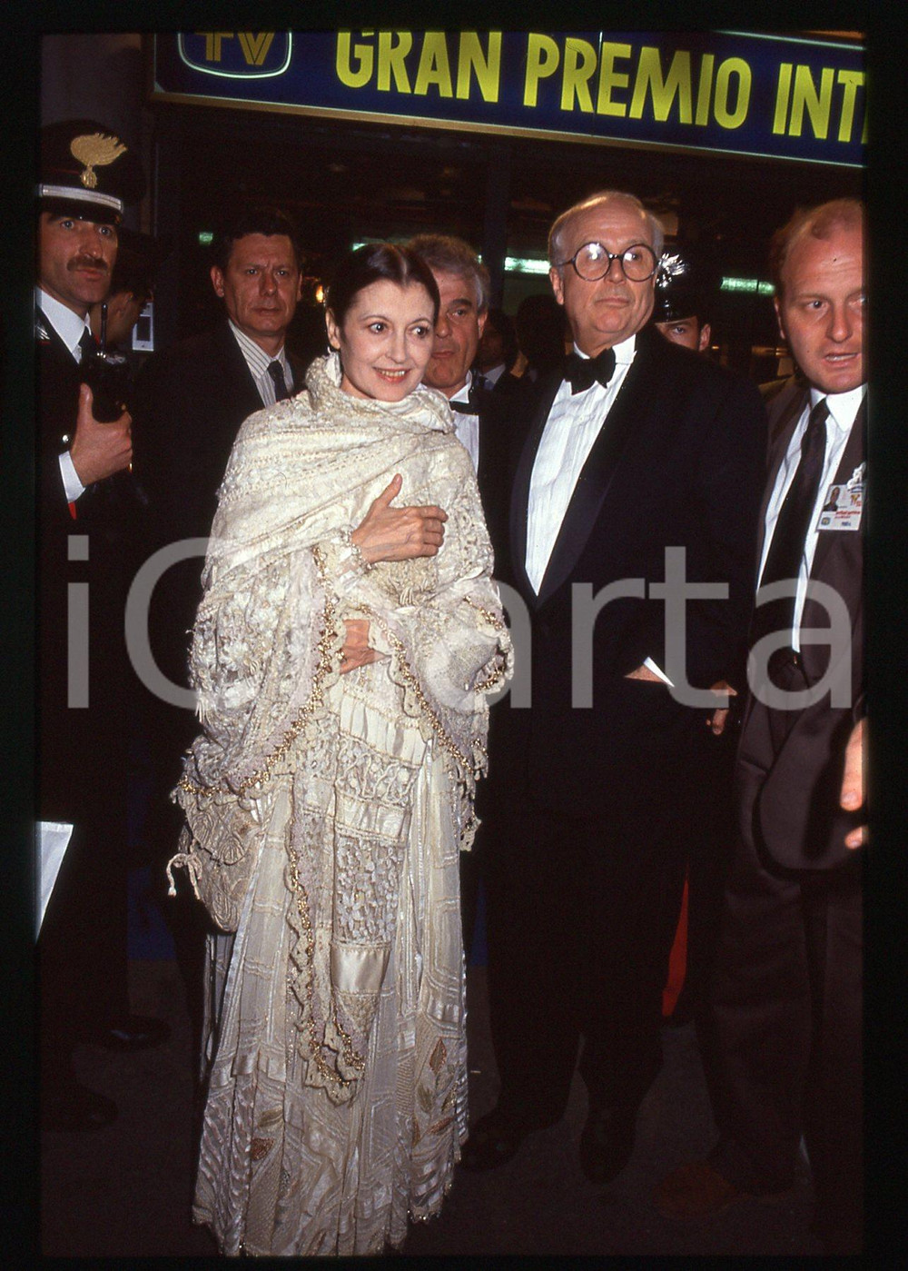 35mm vintage slide* 1990ca MILANO Notte TELEGATTI Carla FRACCI Beppe MENEGATTI 3