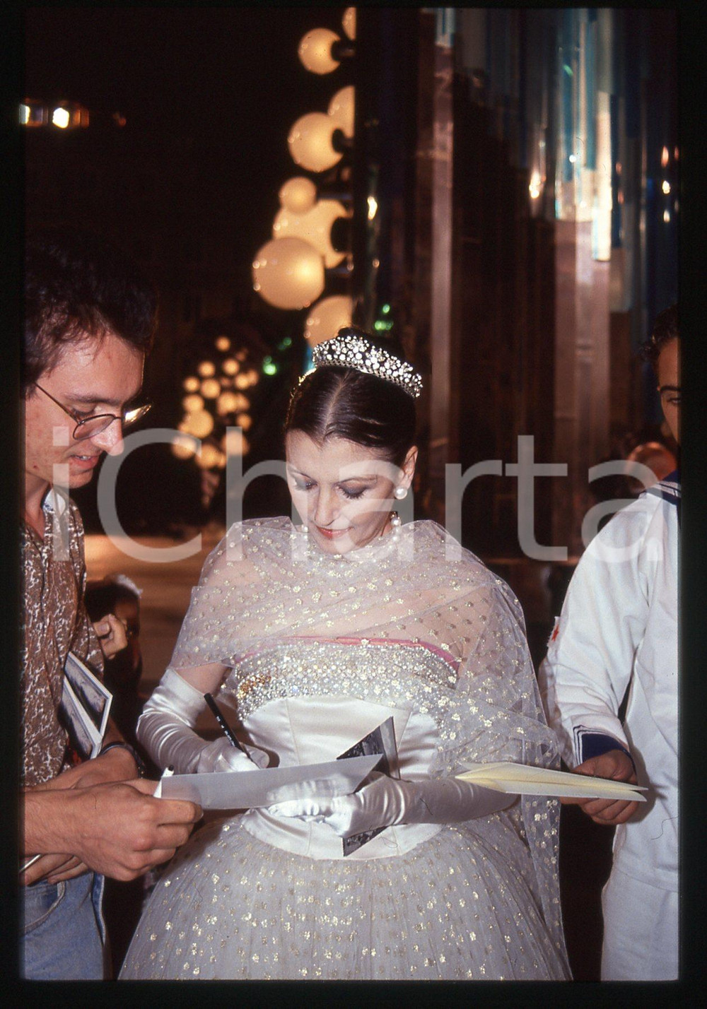 35mm vintage slide* 1995 ca COSTUME - Carla FRACCI firma autografi (3)