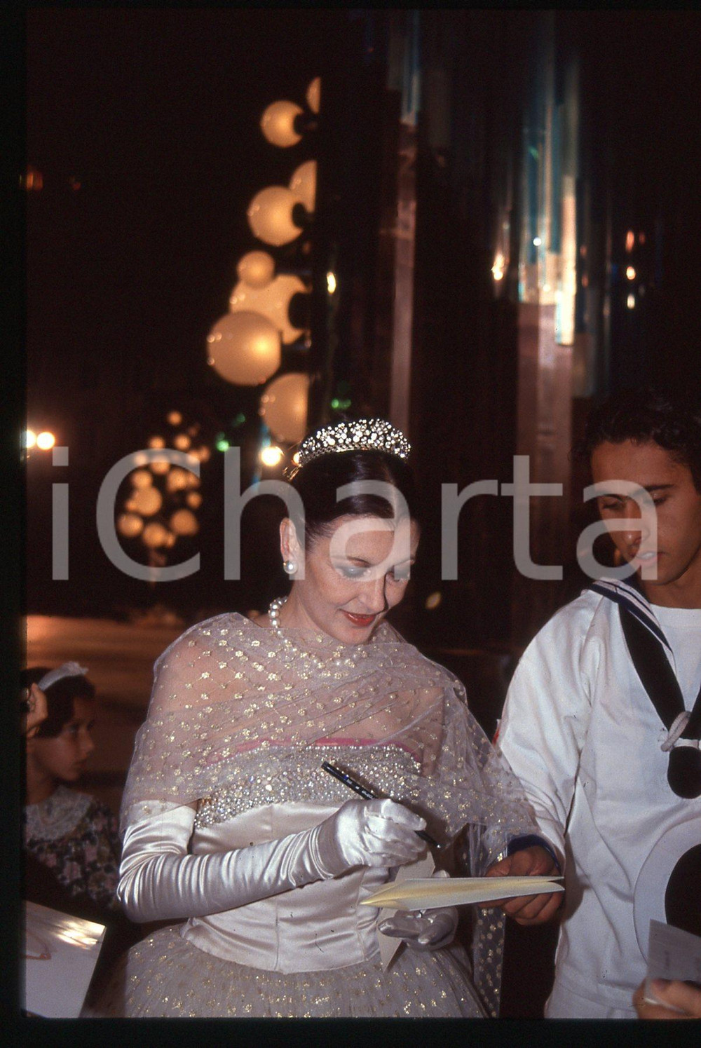 35mm vintage slide* 1995 ca COSTUME - Carla FRACCI firma autografi (4)