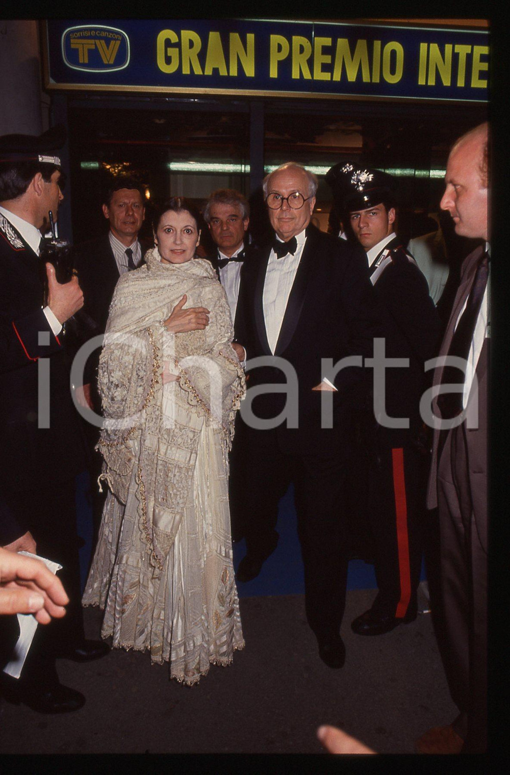 35mm vintage slide* 1990ca MILANO Notte TELEGATTI Carla FRACCI Beppe MENEGATTI 6