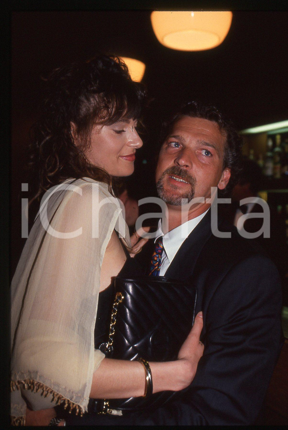 35mm vintage slide* 1990 ca COSTUME - Stefano TACCONI e Laura SPERANZA (6)