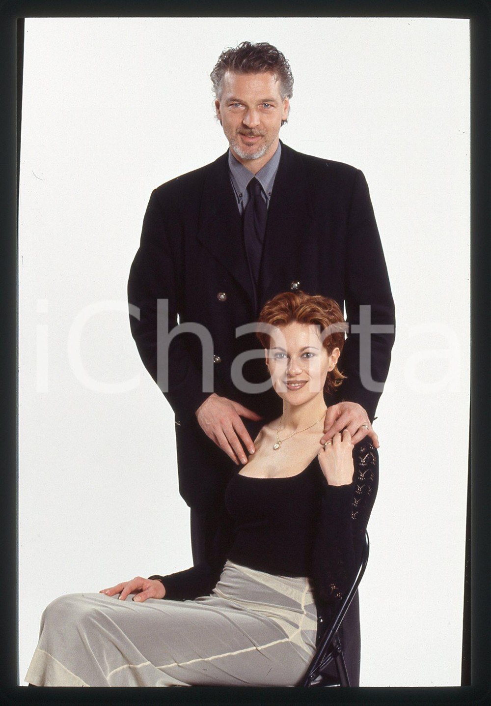 35mm vintage slide* 1995 ca COSTUME - Stefano TACCONI e Laura SPERANZA (3)