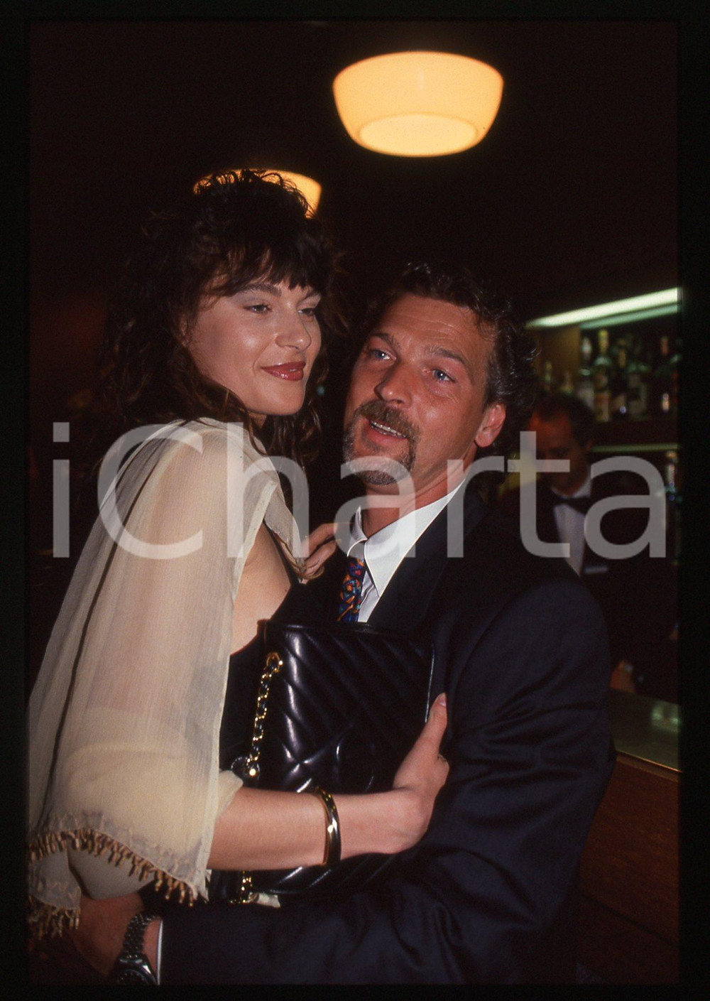 35mm vintage slide* 1990 ca COSTUME - Stefano TACCONI e Laura SPERANZA (7)