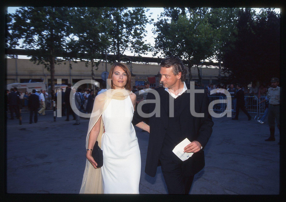 35mm vintage slide* 1995 ca MILANO TELEGATTI Stefano TACCONI e Laura SPERANZA 14