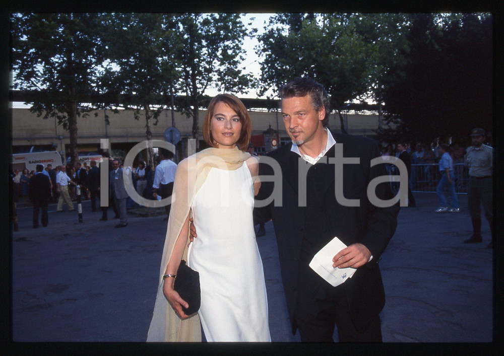 35mm vintage slide* 1995 ca MILANO TELEGATTI Stefano TACCONI e Laura SPERANZA 19
