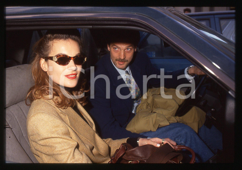 35mm vintage slide* 1993 SANREMO Gala UNICEF Stefano TACCONI e Laura SPERANZA 22