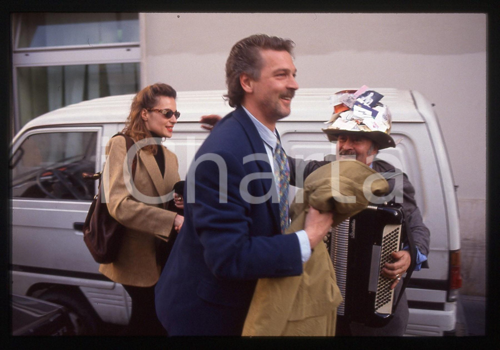 35mm vintage slide* 1993 SANREMO Gala UNICEF Stefano TACCONI e Laura SPERANZA 23
